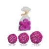 boutique en ligne Doge Lot En Sachet De 9 Boules En Rotin Fuchsia, Diam. 3-4-5 Cm, Couleur Assorties 16